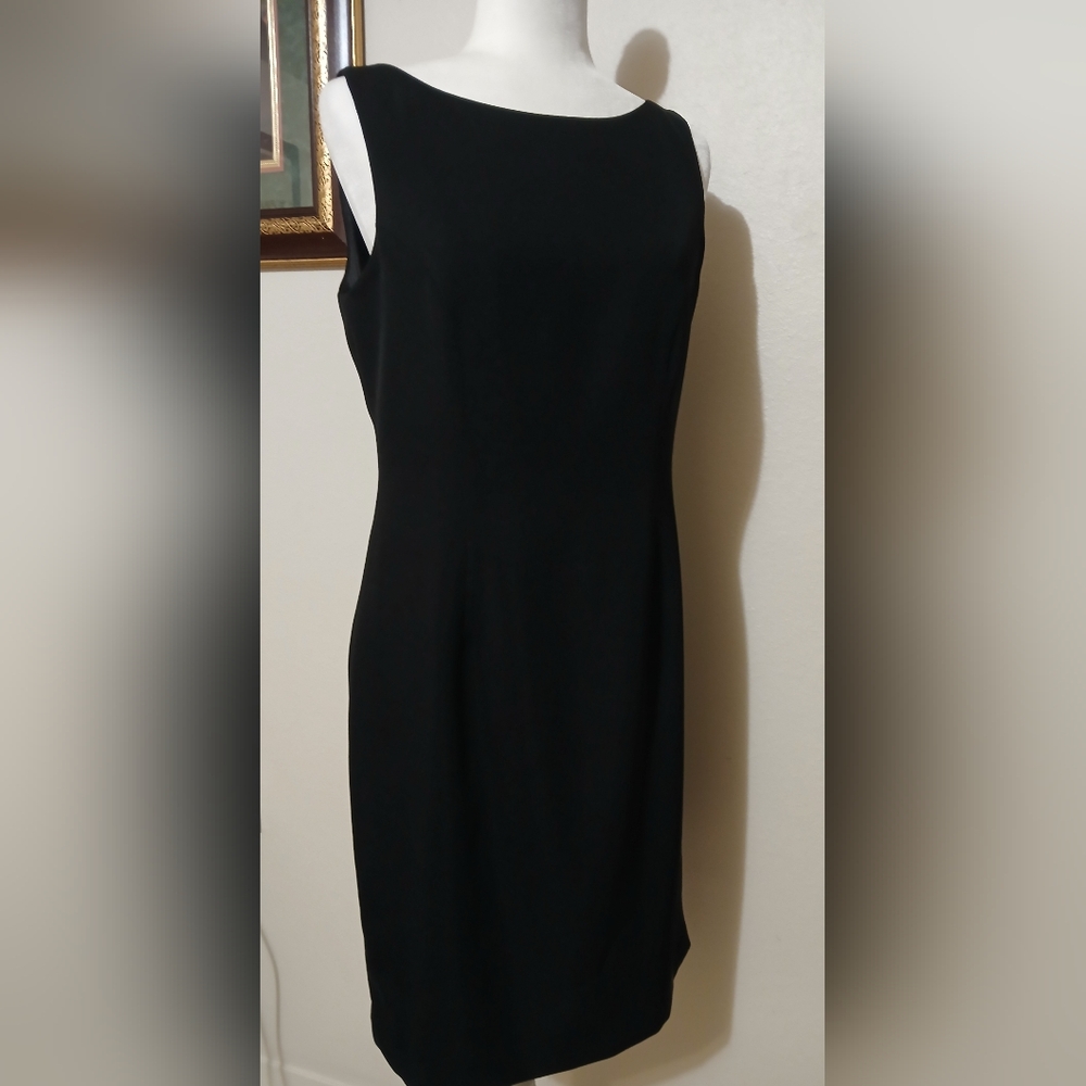 Elegant Black Sleeveless Dress MIXIT